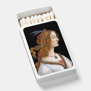 Sandro Botticelli - Portrait of Simonetta Vespucci Matchboxes