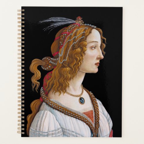 Sandro Botticelli _ Portrait of Simonetta Vespucci Planner