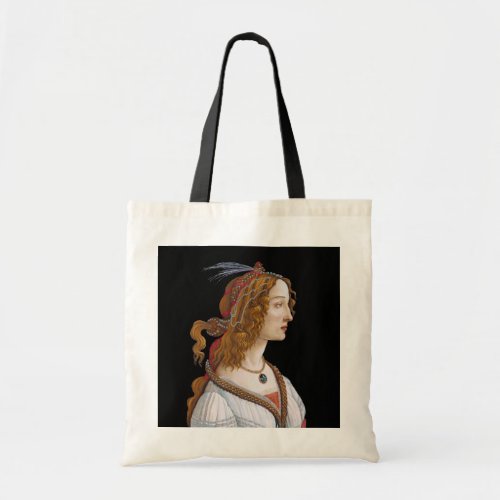 Sandro Botticelli _ Portrait of Simonetta Vespucci Tote Bag