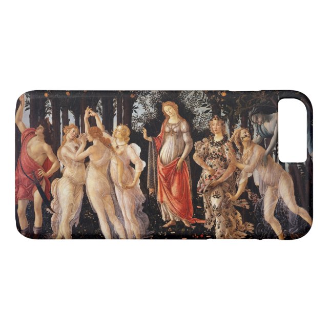 Sandro Botticelli Primavera Fine Art Case-Mate iPhone Case (Back (Horizontal))