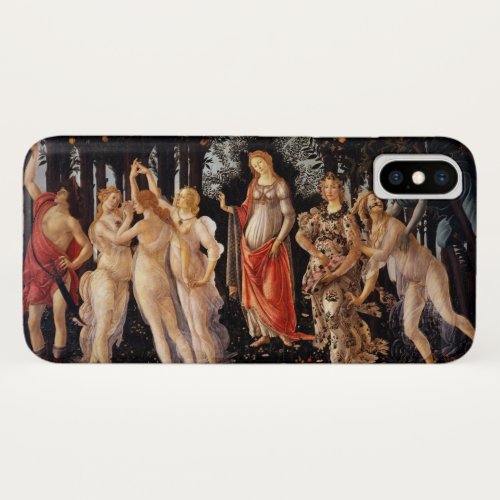 Sandro Botticelli Primavera Fine Art iPhone X Case