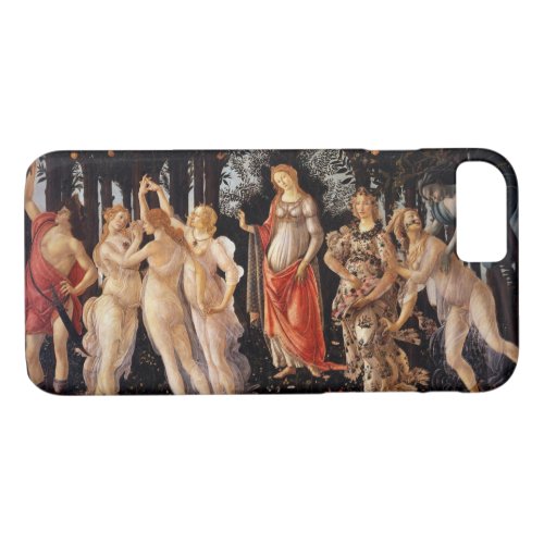 Sandro Botticelli Primavera Fine Art iPhone 87 Case