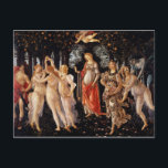 Sandro Botticelli Primavera Fine Art Postcard<br><div class="desc">Sandro Botticelli Primavera Fine Art</div>