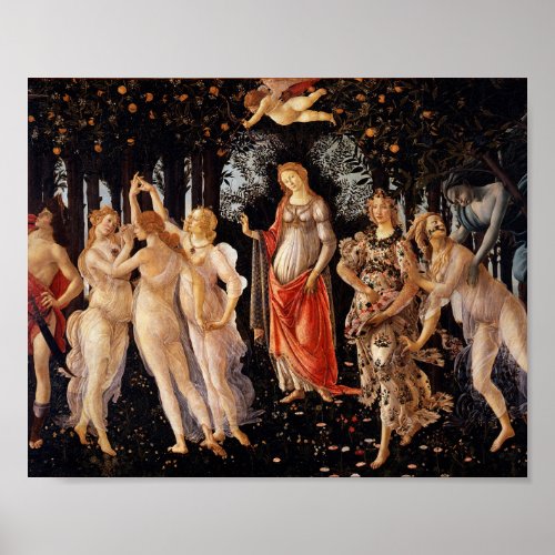 Sandro Botticelli Primavera Fine Art Poster