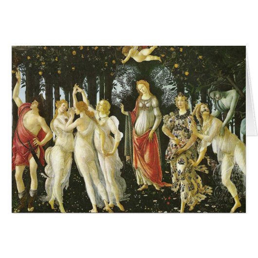 Sandro Botticelli - Primavera GC Cards (Front Horizontal)