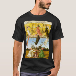 Sandro Botticelli quotThe Mystical nativityquot de T-Shirt