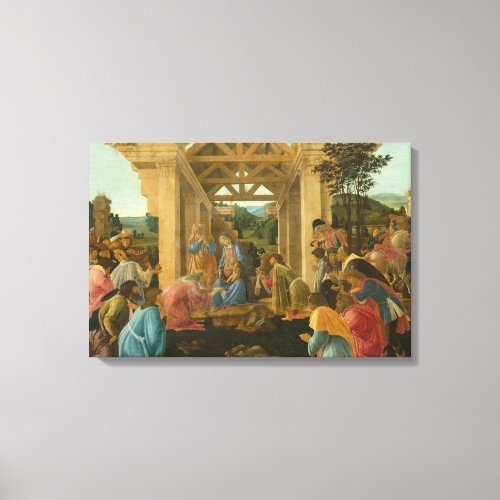 Sandro Botticelli _ The Adoration of the Magi Canvas Print