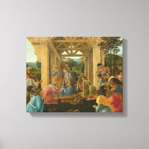 Sandro Botticelli _ The Adoration of the Magi Canvas Print