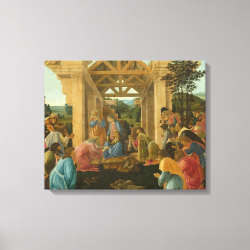 Sandro Botticelli _ The Adoration of the Magi Canvas Print