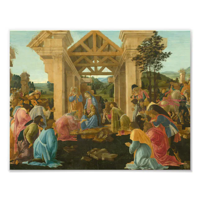 Sandro Botticelli - The Adoration of the Magi Photo Print | Zazzle