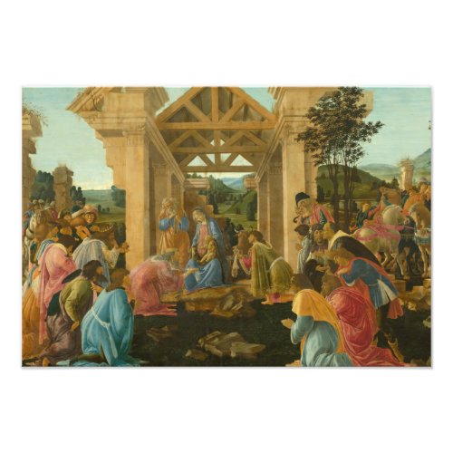 Sandro Botticelli _ The Adoration of the Magi Photo Print
