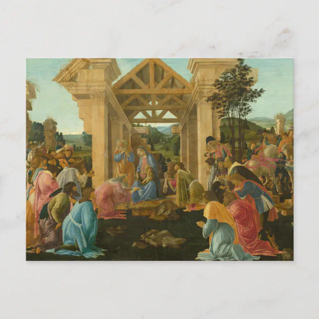 Sandro Botticelli - The Adoration of the Magi Postcard | Zazzle