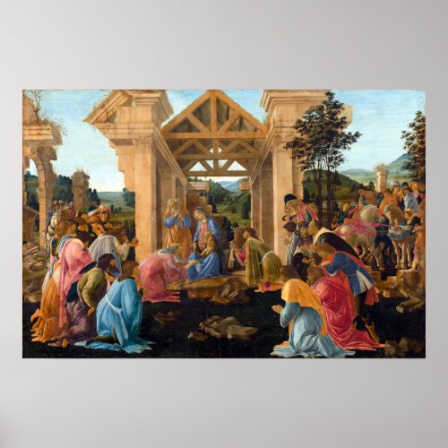 Sandro Botticelli The Adoration of the Magi Poster