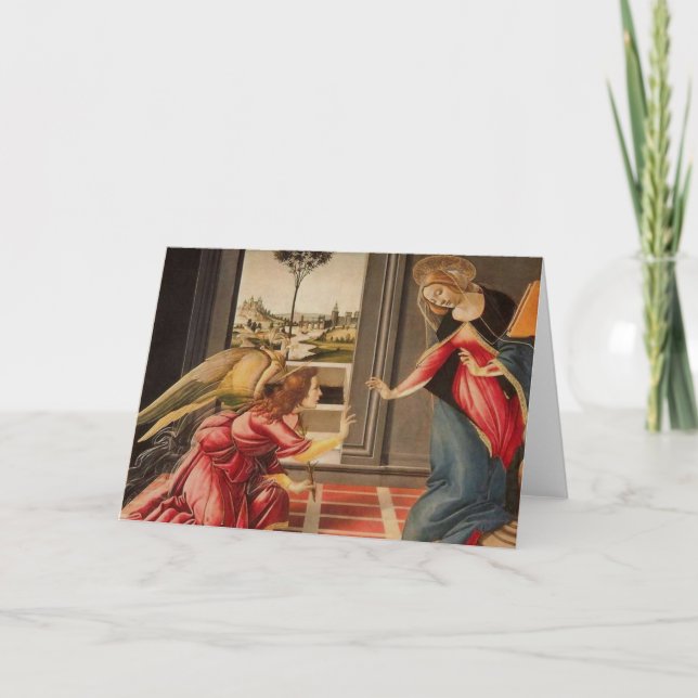Sandro Botticelli - The Annunciation GC Card (Front)