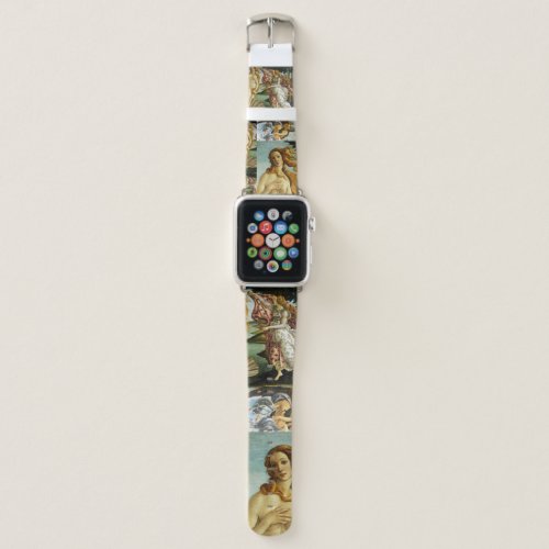 Sandro Botticelli The Birth of Venus _ collage Apple Watch Band