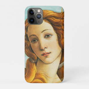 Sandro Botticelli The Birth of Venus Face Detail iPhone 11 Pro Case