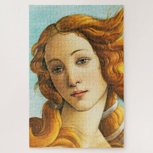 Sandro Botticelli The Birth of Venus Face Detail Jigsaw Puzzle