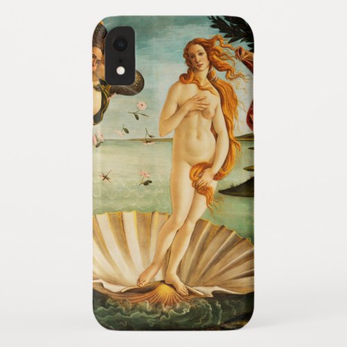 Sandro Botticelli The Birth of Venus Fine Art iPhone XR Case