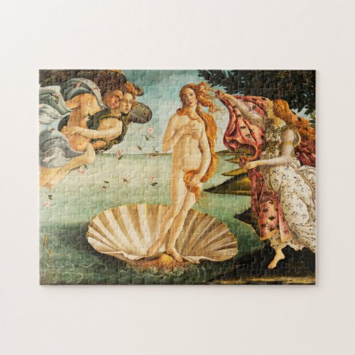 Sandro Botticelli The Birth of Venus Fine Art Jigsaw Puzzle