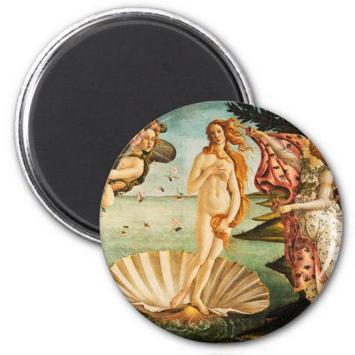 Sandro Botticelli The Birth of Venus Fine Art Magnet