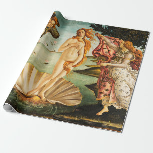 Sandro Botticelli The Birth of Venus Fine Art Wrapping Paper