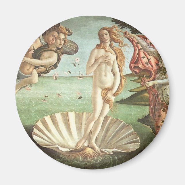 Sandro Botticelli The Birth of Venus Magnet (Front)