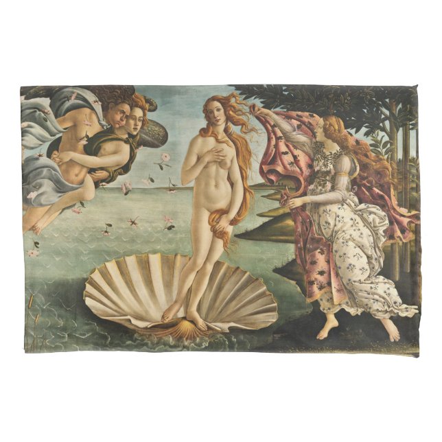 Sandro Botticelli - The Birth Of Venus Pillow Case (Front)