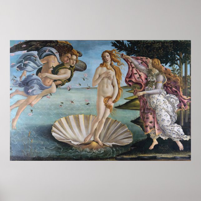 Sandro Botticelli the birth of venus Poster (Front)