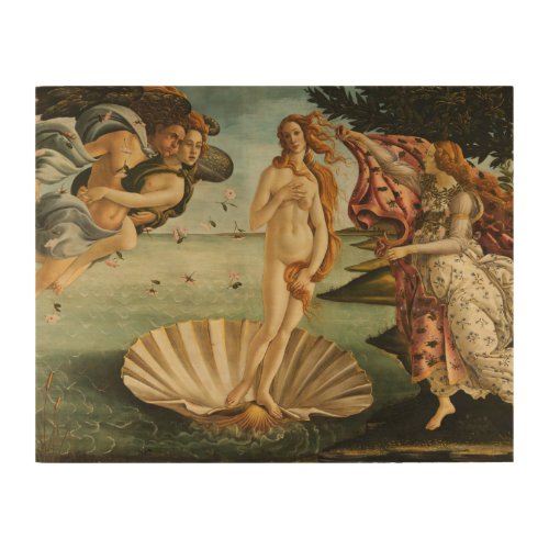 Sandro Botticelli _ The Birth of Venus Wood Wall Decor