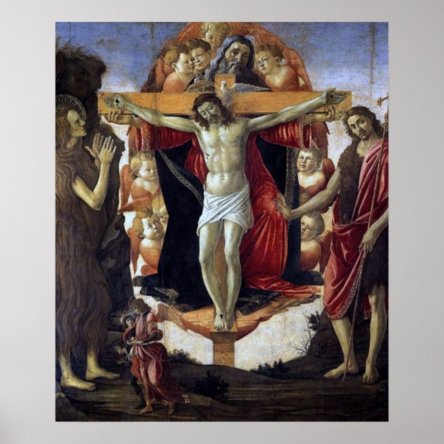Sandro Botticelli - The Holy Trinity Poster (Front)
