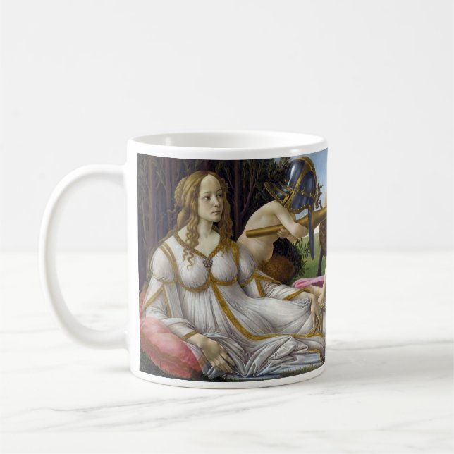 Sandro Botticelli - Venus and Mars Coffee Mug (Left)