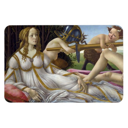 Sandro Botticelli _ Venus and Mars left side Magnet