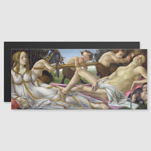 Sandro Botticelli _ Venus and Mars Magnetic Card