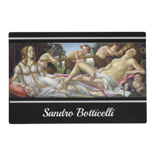 Sandro Botticelli _ Venus and Mars Placemat