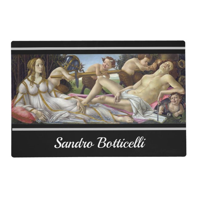 Sandro Botticelli - Venus and Mars Placemat (Front)
