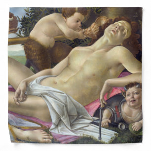 Sandro Botticelli - Venus and Mars, right side Bandana