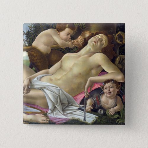 Sandro Botticelli _ Venus and Mars right side Button