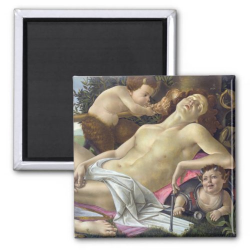 Sandro Botticelli _ Venus and Mars right side Magnet