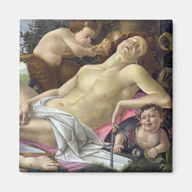 Sandro Botticelli - Venus and Mars, right side Magnet (Front)