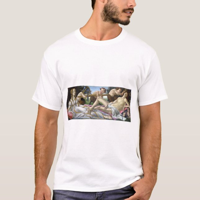 Sandro Botticelli Venus and Mars T-Shirt (Front)