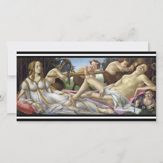 Sandro Botticelli - Venus and Mars Thank You Card (Front)