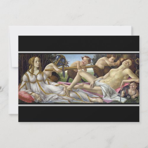 Sandro Botticelli _ Venus and Mars Thank You Card