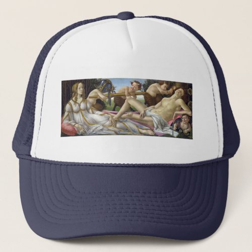 Sandro Botticelli _ Venus and Mars Trucker Hat