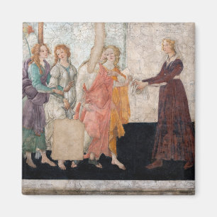Sandro Botticelli - Venus and the Three Graces Magnet