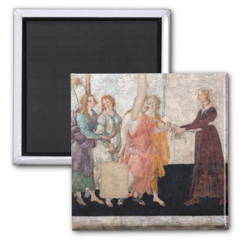 Sandro Botticelli _ Venus and the Three Graces Magnet