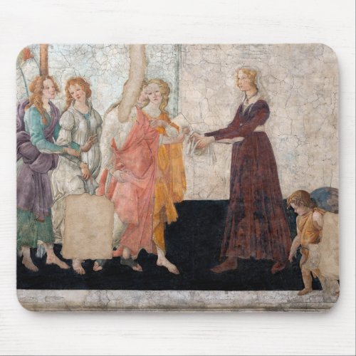Sandro Botticelli _ Venus and the Three Graces Mouse Pad