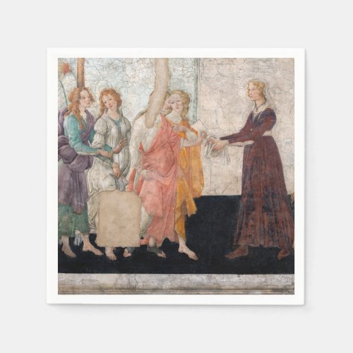 Sandro Botticelli _ Venus and the Three Graces Napkins