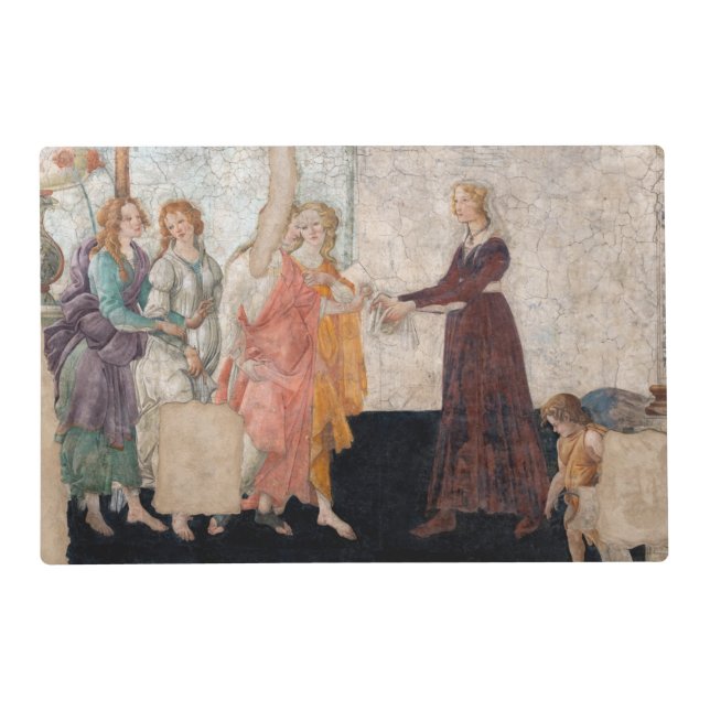 Sandro Botticelli - Venus and the Three Graces Placemat (Front)