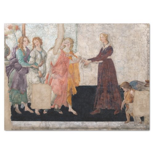 Sandro Botticelli _ Venus and the Three Graces Tissue Paper