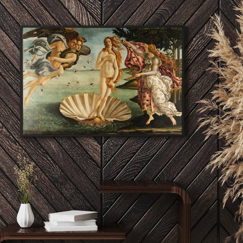 Sandro Botticellis The Birth of Venus 14851486 Poster